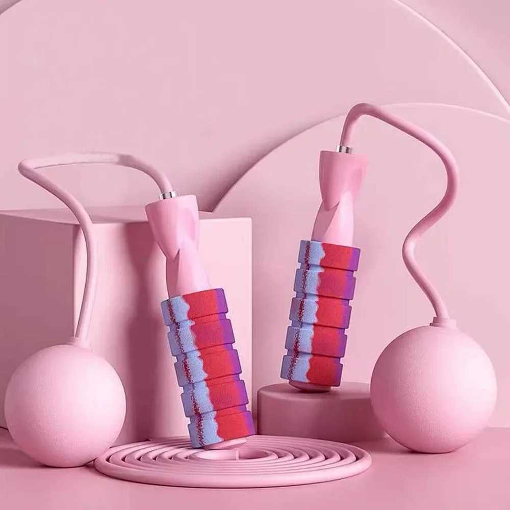 Crossfit 2.75 Ball Bearing Rope Jump Rope Portable Gym Equipment Home Boxing Equipment Large Fitness Jump RopeW241101