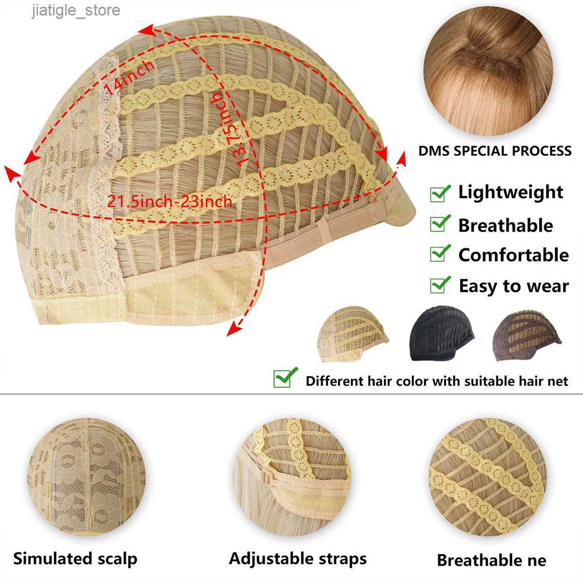 Synthetic Wigs NAMM Light Brown Women Wig for Women Daily Party Short Wavy Wigs Synthetic Wigs with Fluffy Bangs Heat Resistant Lolita Cosplay Y240401