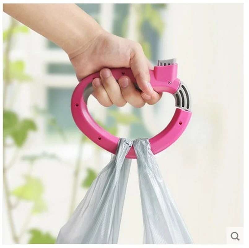 New Grips Portable Shopping Carrier Grocery Holder Convenient Labor-Saving Bag Carry Handle Gadget