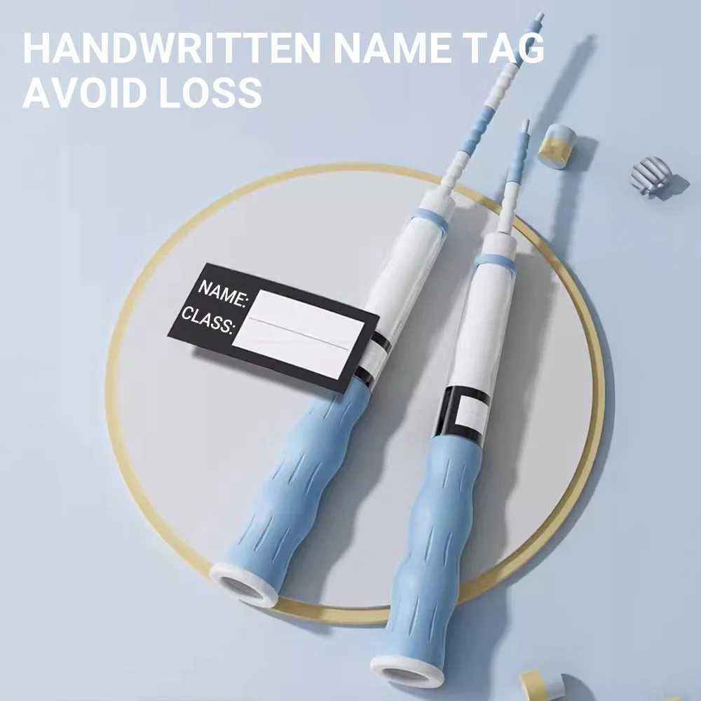 Soft bamboo shaped jump rope 2.8m childrens sports Fitn jump rope adjustable bamboo bead giant ropeW241101