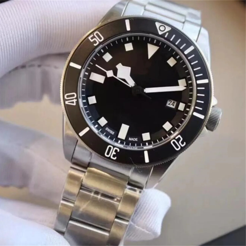 Top Pelagos AAA Quality Fashion Watches Steel Bezel 41mm Watch Bronze Series Automatic Mechanical Movement Geneve Mens Wristwatches