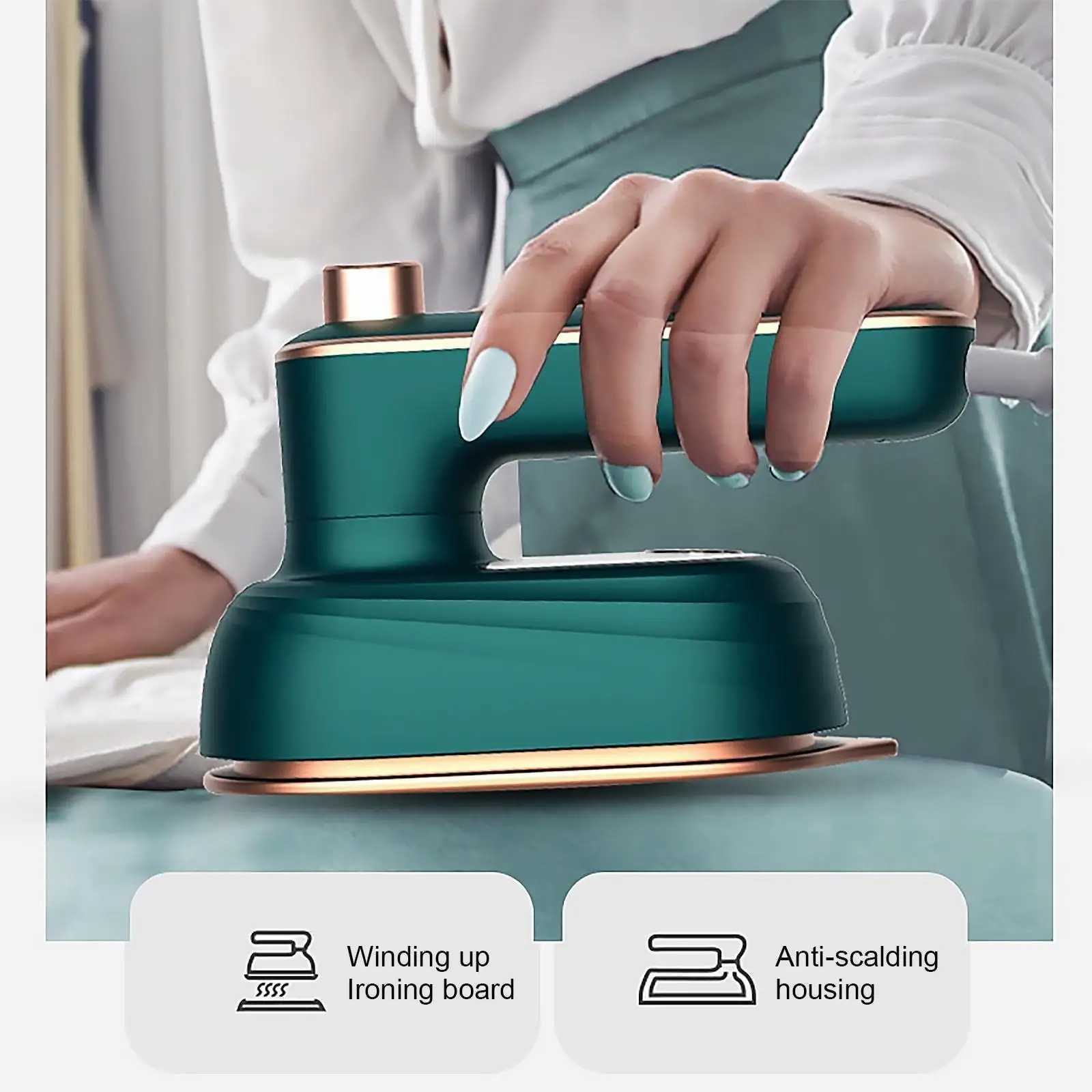 Mini professional steam iron handheld portable clothing steam engine wet dry iron portable electric iron clothing Y241101