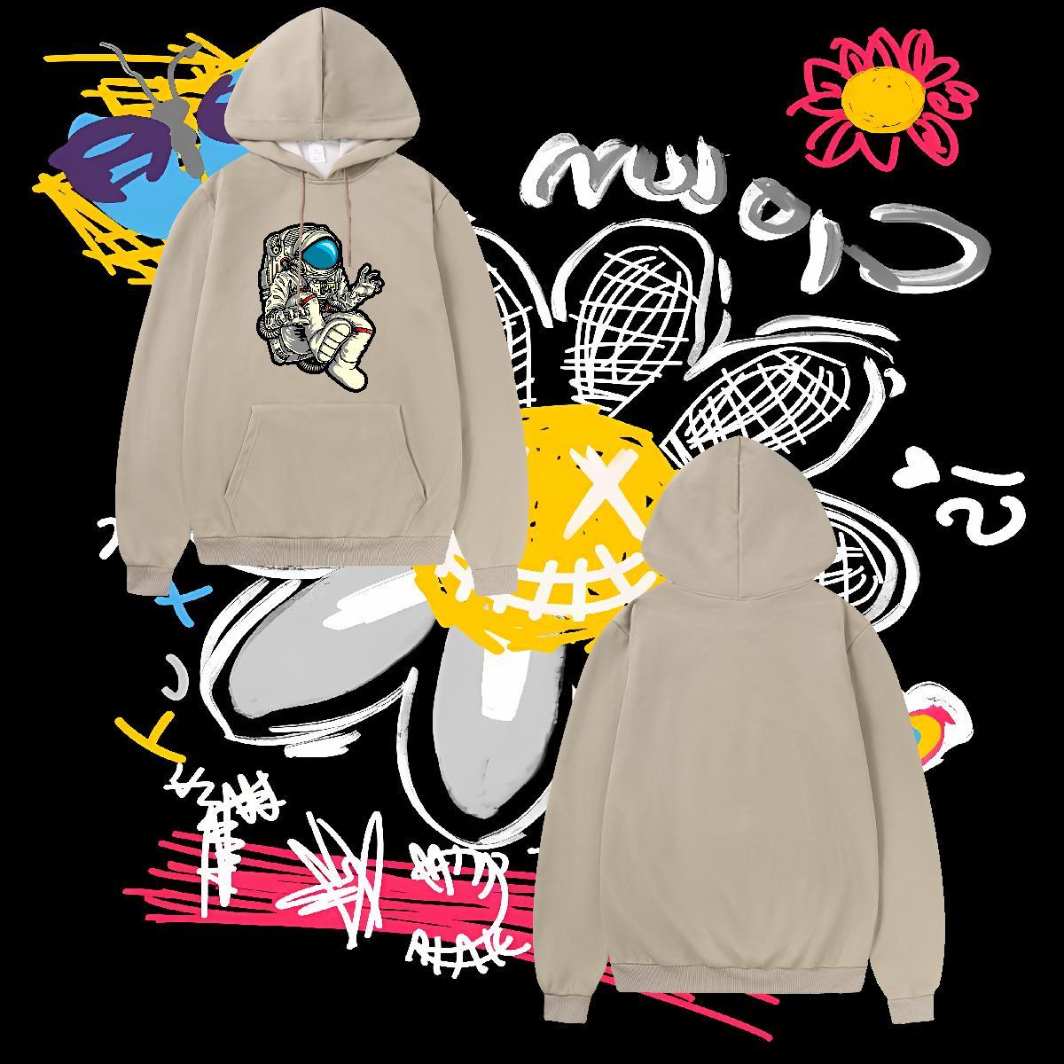 Customized Man Hoodie Breathable Drawstring High Quality Men Tops Hoodie Anime Print Hoody Autumn Winter Thick Fleece