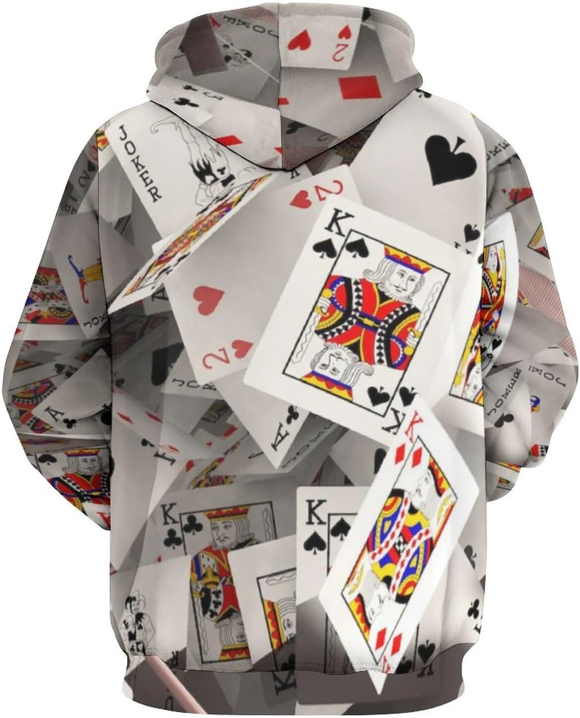 Hoodie for Mens Womens Pullover Hoodie 3D Novelty Graphic Hooded Sweatshirt Hoodies for Men Graphic Hoodies sweatshirt Pullover Long Sleeve poker