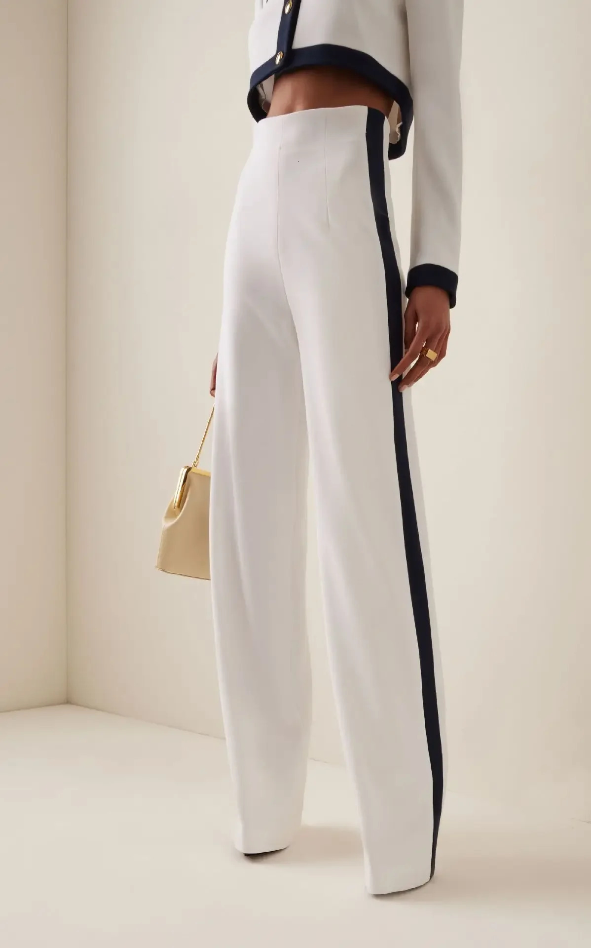 Womens pants and Coats set style professional long sleeved top elegant mens clothing autumn 241031