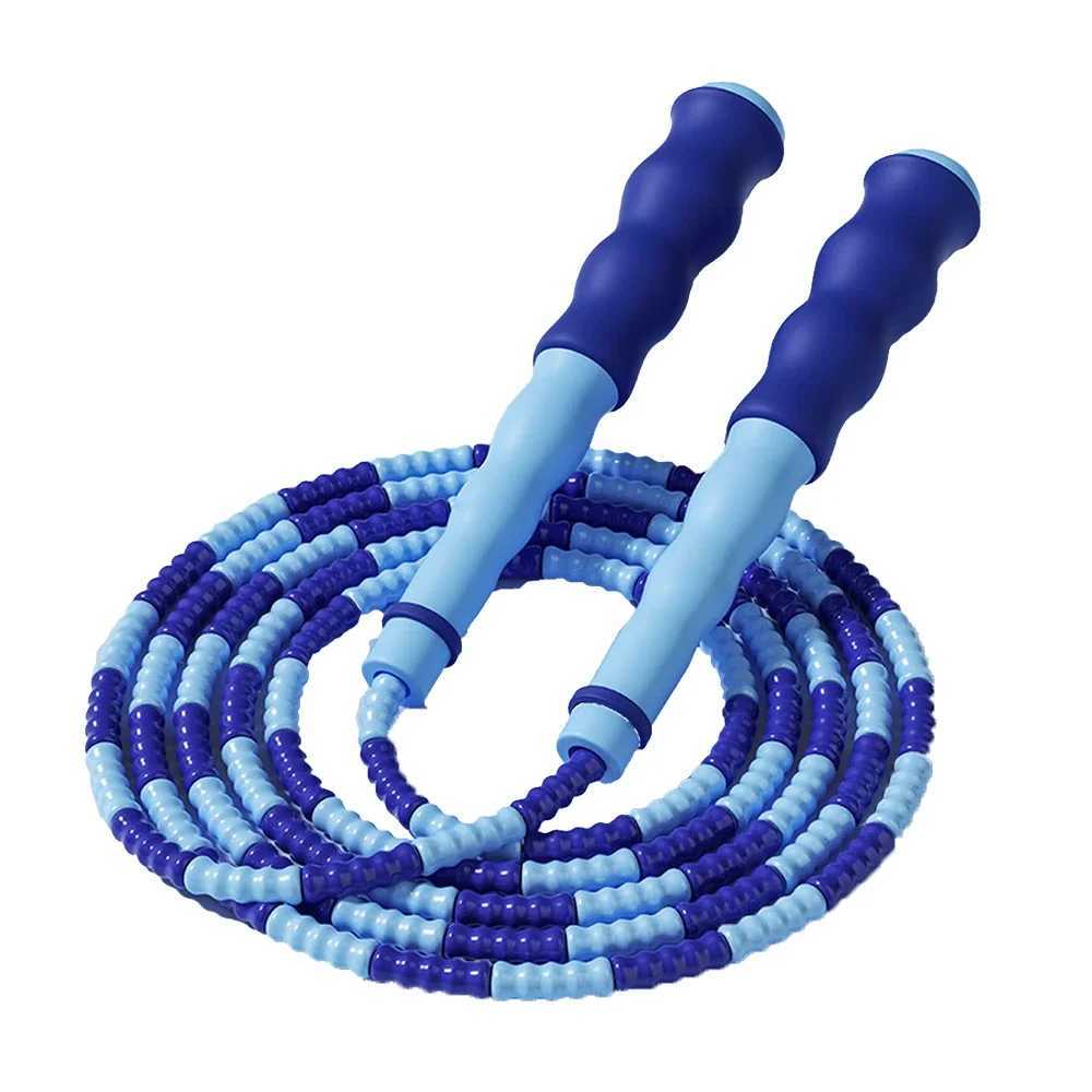 Adjust the flexible PVC bamboo joint sports equipment to reduce the weight of childrens skipping rope making it less likely to knot skipping ropeW2411