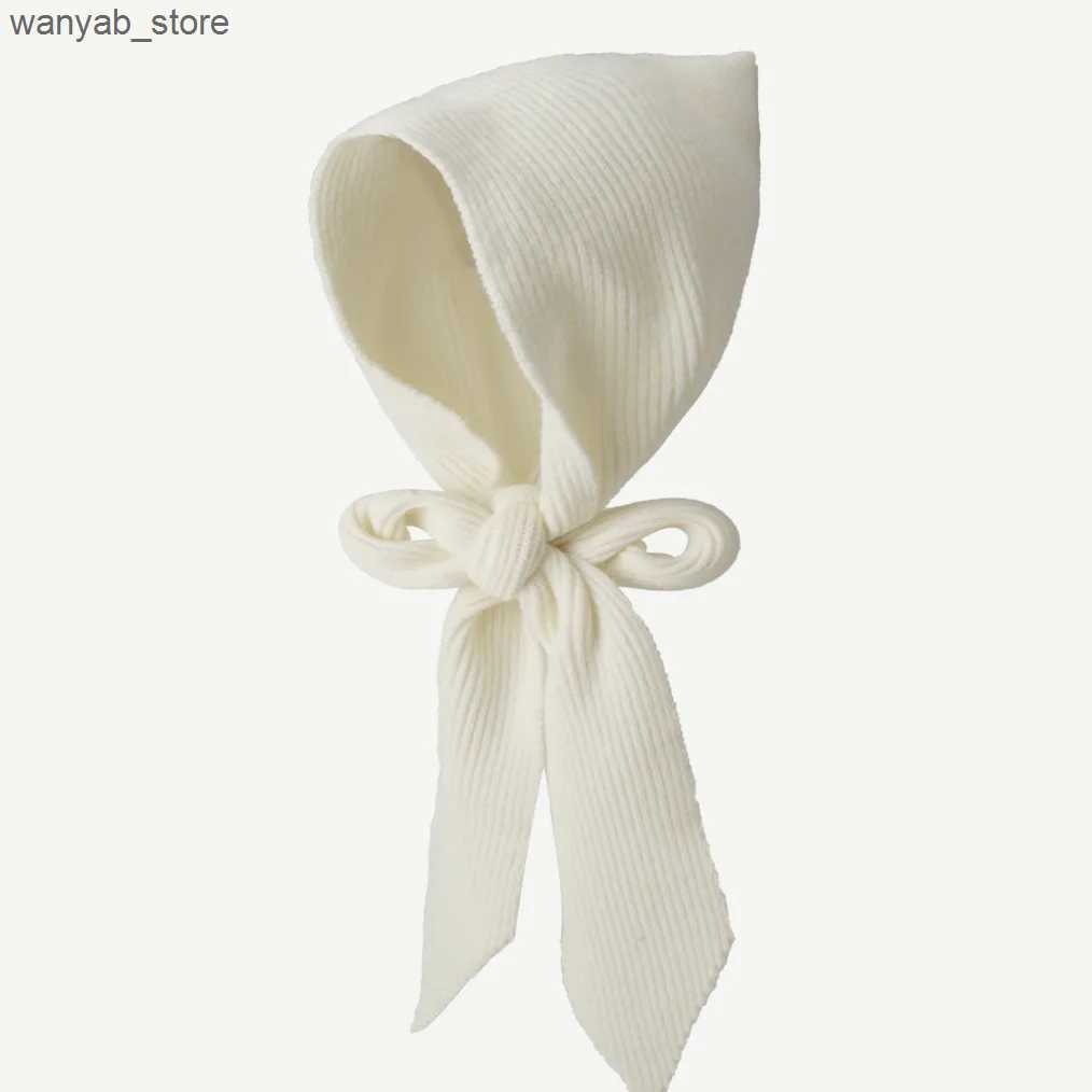 Wide Brim Hats Bucket Hats Korea Hat and Scarf Set Knitted Hooded Shawl Balaclava Hat Winter Thicken Keep Warm Scarf Wool Pullover Hat Gothic Accessor