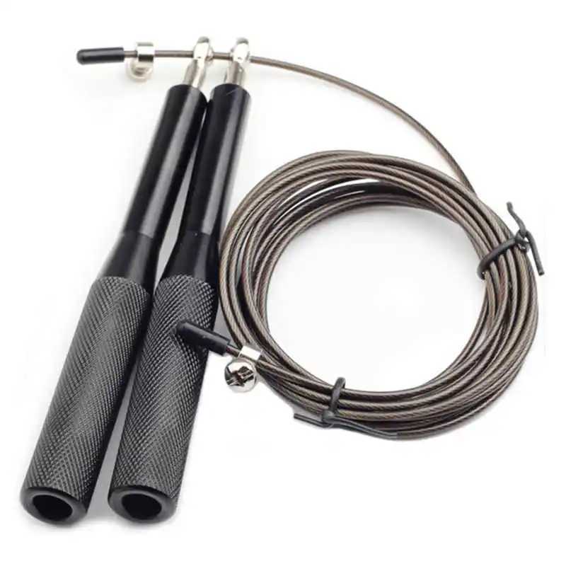 Speed Jump Rope Mens Childrens Sliding Rope Gym Exercise Equipment Steel Wire Bearings Adjustable Fitness MMA TrainingW241101