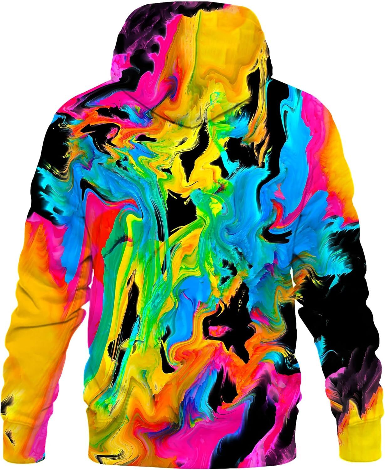 Hoodie for Mens Womens Men Women Fashion Unisex 3D Printed GraphicDream color matching Hooded cool Creative fashion Hoodies sweatshirt Pullover Long S