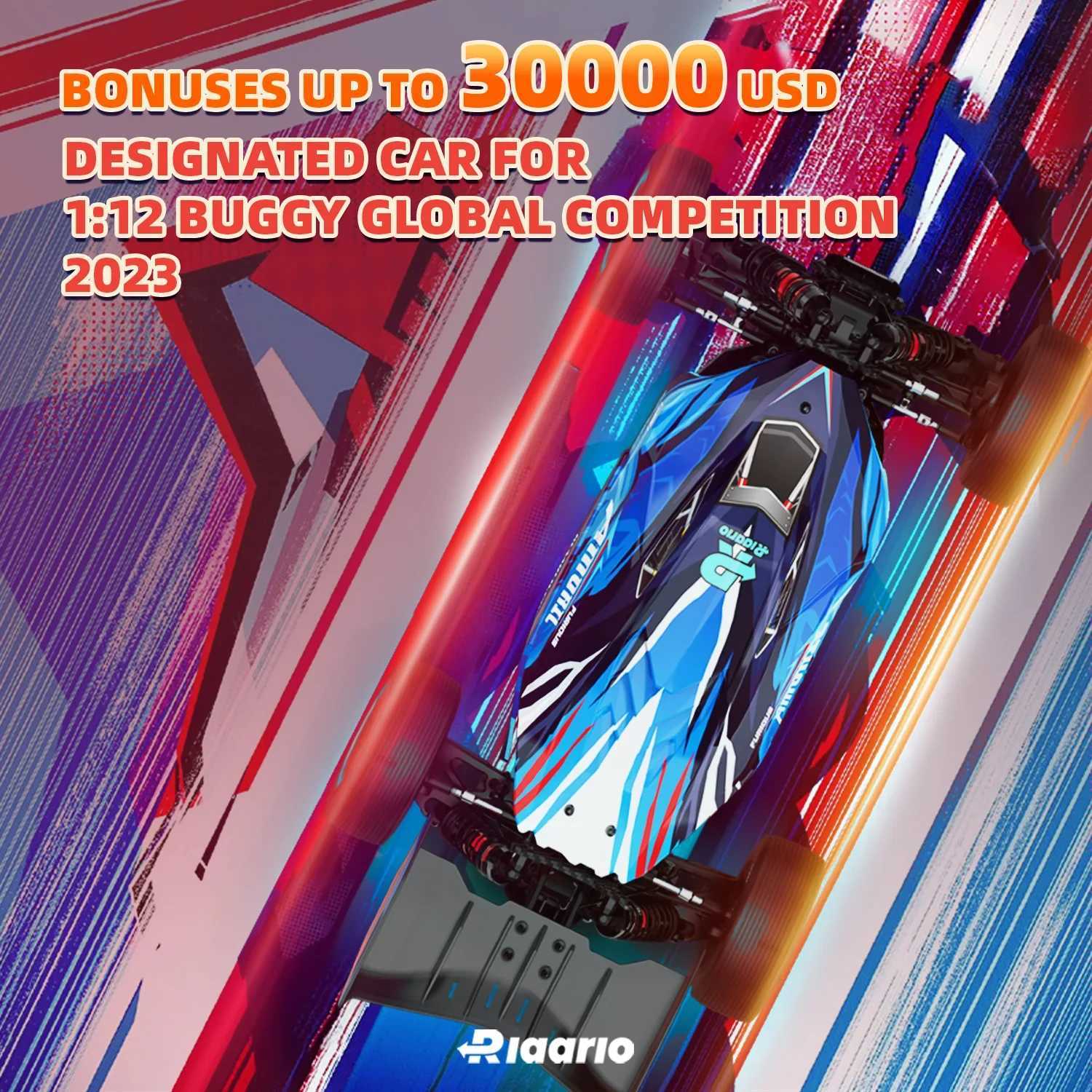Rlaarlo AM-X12 RTR high-speed brushless 4WD RC car 1 12 carbon fiber remote control car toy drifting car gift car adult toy X241101