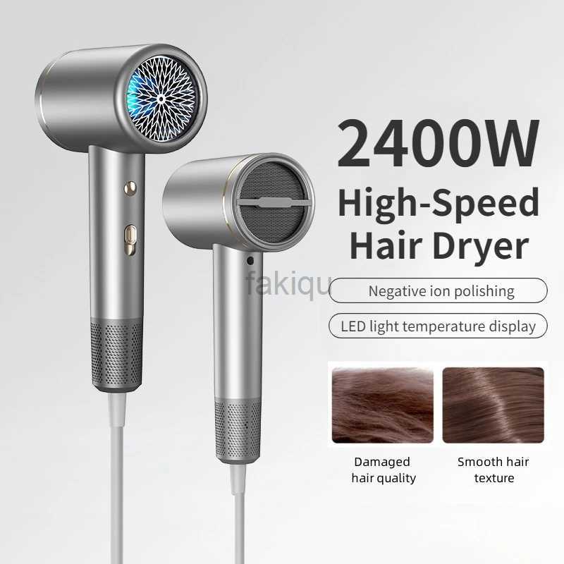 Hair Dryers Professional High Speed Ionic Hair Dryer 2400W Strong Wind Constant Temperature Hair Care Hair Dryers for Salon Home Travel 240401