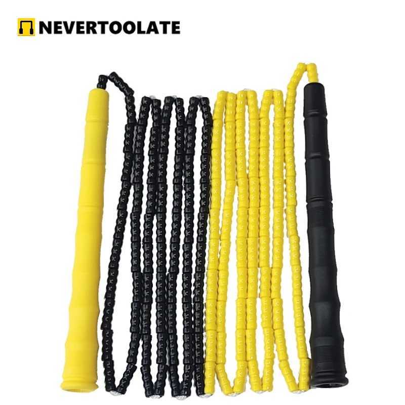 Nevertoolate Long Short Hard Soft ABS PE PVC BEADED ROPE FREESTY JUMP SKIP ROPE FITN MAMBA REASEW241101