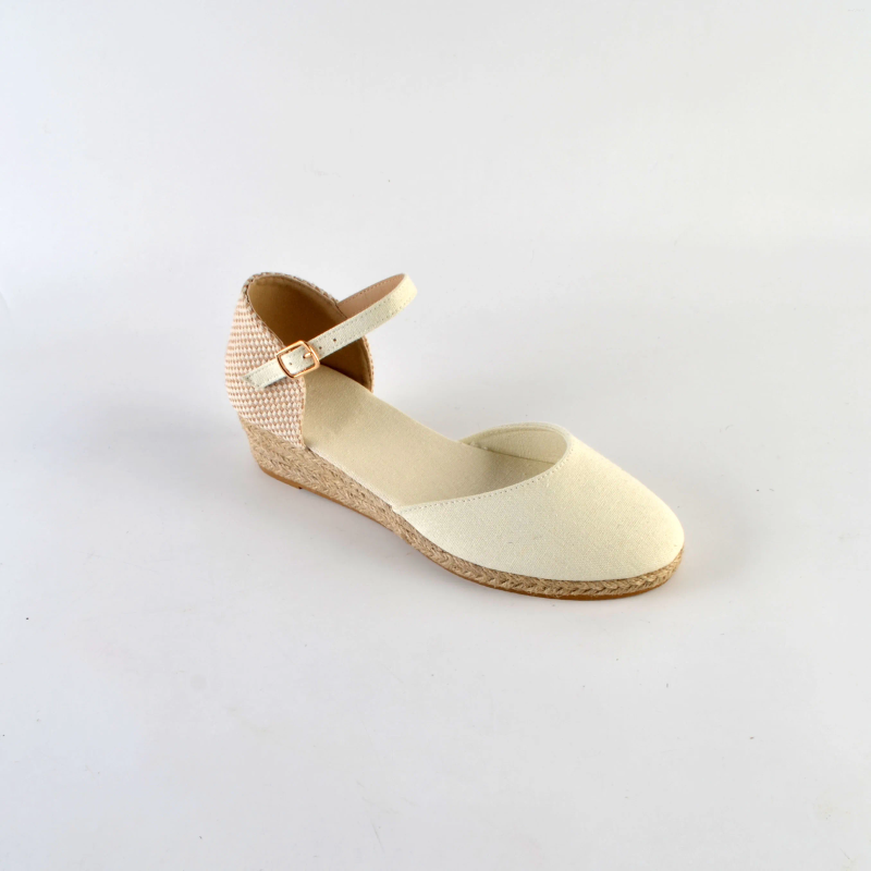 Sandals Women's Espadrilles Wedge-shaped Loafers Closed Toe Clasp Ankle Outdoor Comfort en Sole hurenlakeshoes hurenlakeshoes