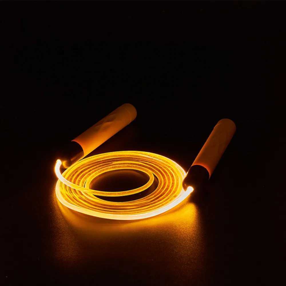 Luminous Jumping Rope Cool Night Exercise Weight Loss Sports Giant Rope Fitness Aerobic Training Home Sports Ski RopeW241101