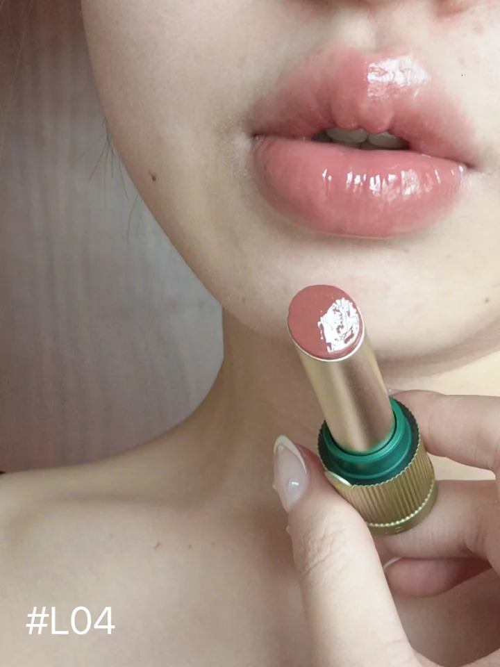 Girlcult Peach Mirror lipstick Shuiguang lipstick Glossy and shiny surface lasting film graffiti lipstick 241031
