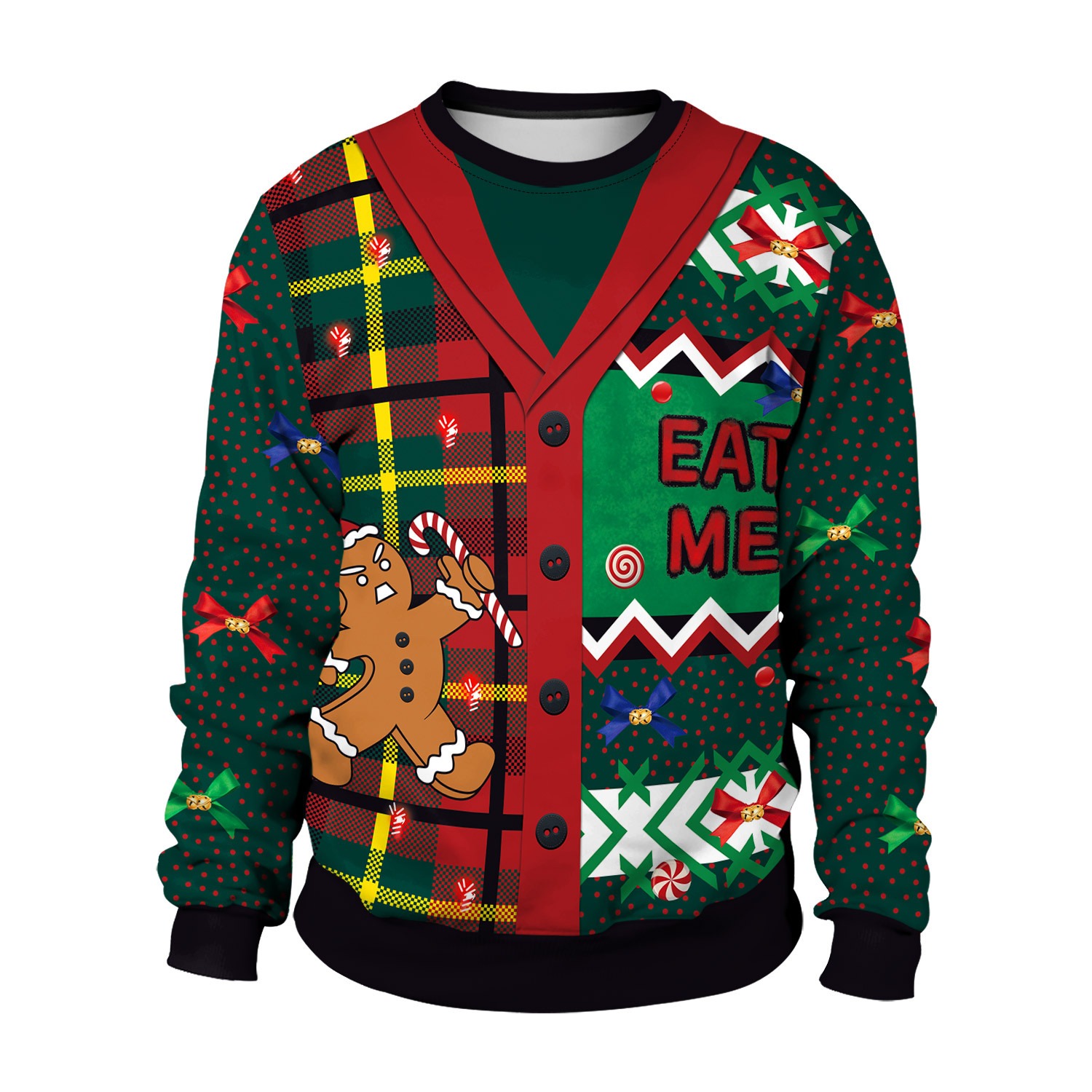 OC15338 Men's Sweaters and Women's Woolen Sweaters Christmas Animal Pattern Limited Edition Customization Autumn/Winter