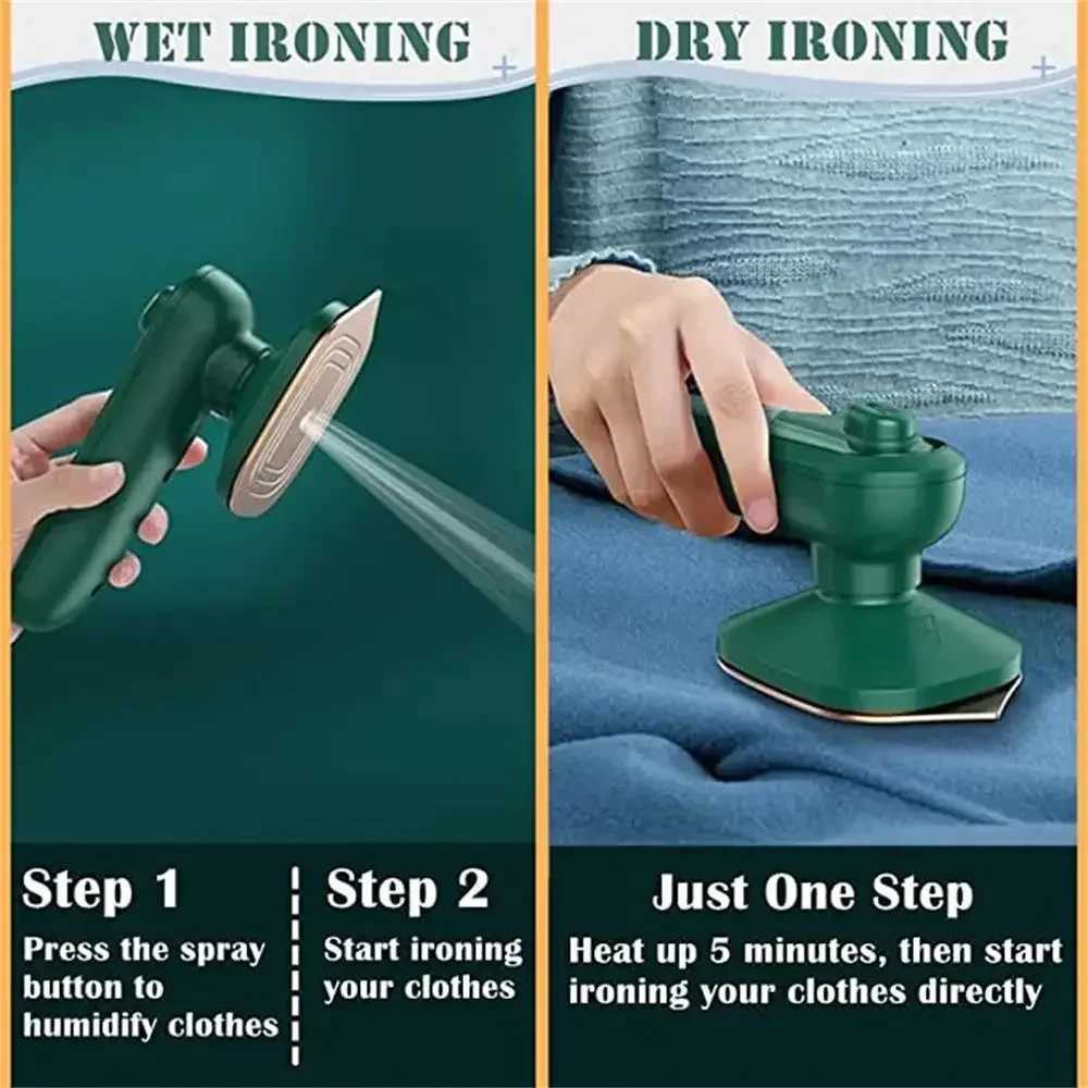New Handheld Ironing Hine Portable Home Mini Steam Ironing Clothes 30W Ironing Hine Other Equipment Travel Y241101