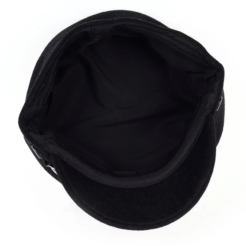 fastion unisex cotton sboy hat women outdoor warm beret hats men winter caps wholesale 241031