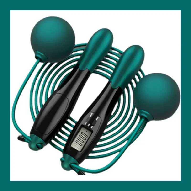 CNC skipping rope ball steel PVC skipping rope exercise adjustable skipping rope fitness equipmentW241101