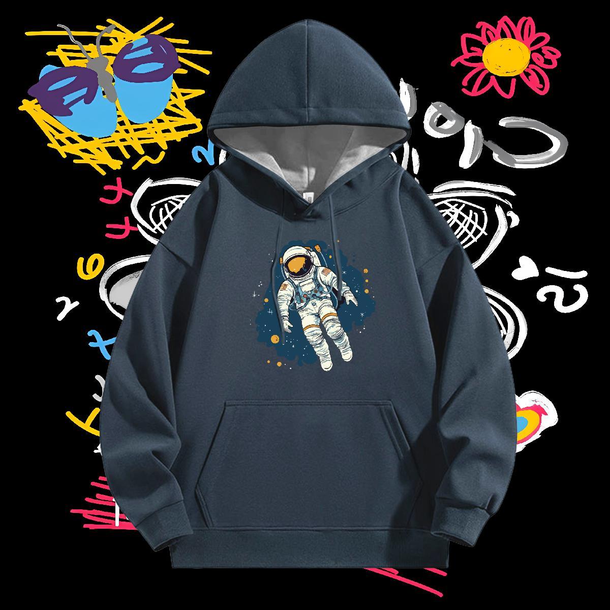 2024 Mens Hoodie Long Sleeve Drawstring Comfortable Hoodie for Man Woman Black Oversized Pullover Hoodie Street Casual Thick Plush