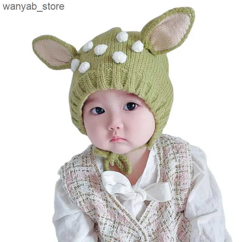 Wide Brim Hats Bucket Hats Doitbest Autumn Winter Toddler Infant Knitted Baby Hat Adorable Rabbit Long Ear Hat Baby Bunny Beanie Cap Newborn Photo Pro