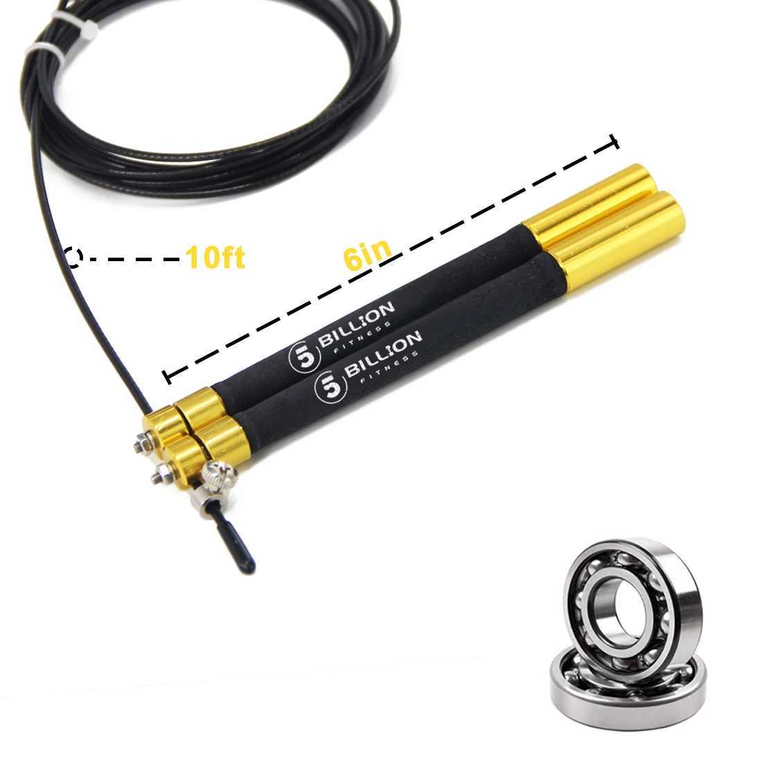 5B sports rope skipping foam handheld wear-resistant speed physical exercise training is suitable for weight loss indoor adult rope skippingW241101