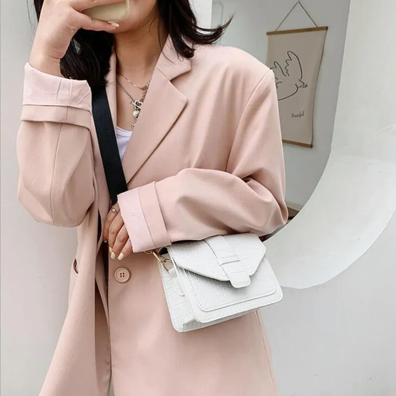 ladie casual handbag cross body bag plain multicolor fashion woman shoulder bags messenger purse s