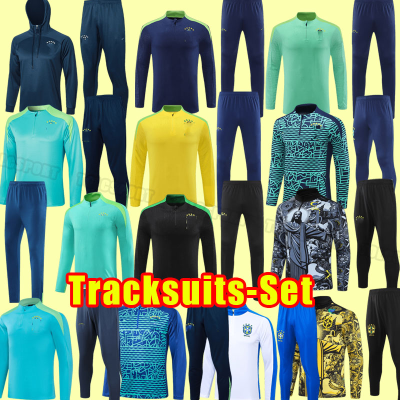 2024 soccer jersey Camiseta de futbol brazils world 2025 cup NEYMAR JR VINI SILVA brasil 24 25 maillot de foot long sleeve tracksuit kids men adult