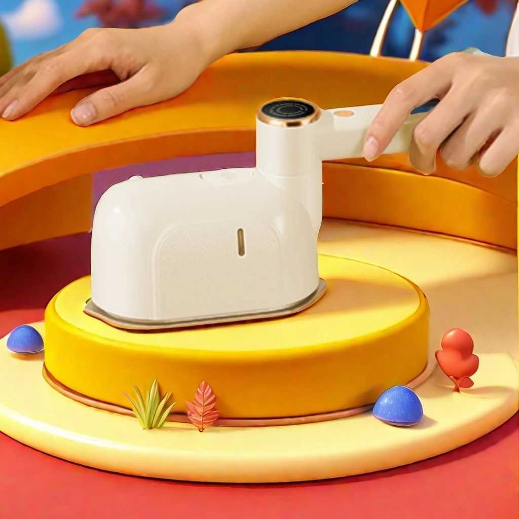 Portable rotary steam iron handheld mini hanging iron household clothing ironing travel wet dry ironing Y241101