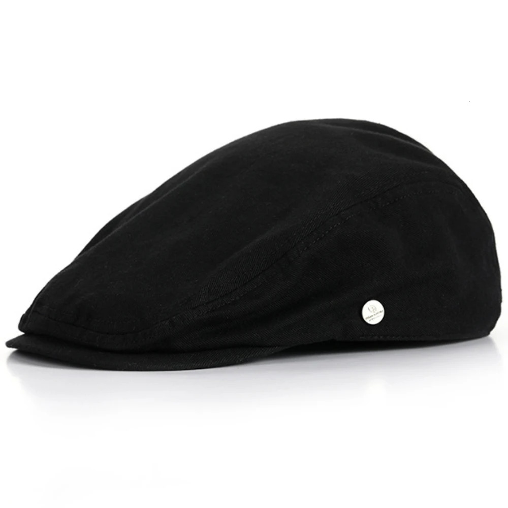 HT4156 Beret Spring Summer Cap Hats for Men Women Adjustable Flat Male Female Artist Painter Hat 241031