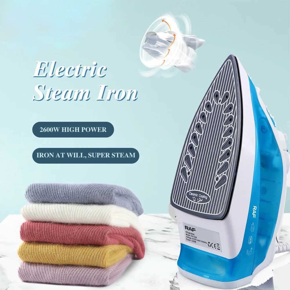 Clothing Steam Portable Iron Hand Holding His Steam Shine Iron Cover 2200W Clothing Iron Dinner Iron Y241101