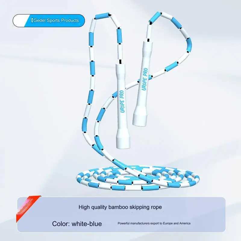 Houzhou Segmented Sport Jump Ropes Gym Equipment for Home Fitn Jump Ropes Body Building Skip Ropes 2024 FashionW241101