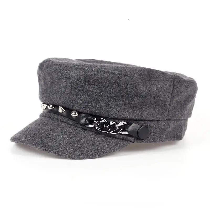 fastion unisex cotton sboy hat women outdoor warm beret hats men winter caps wholesale 241031