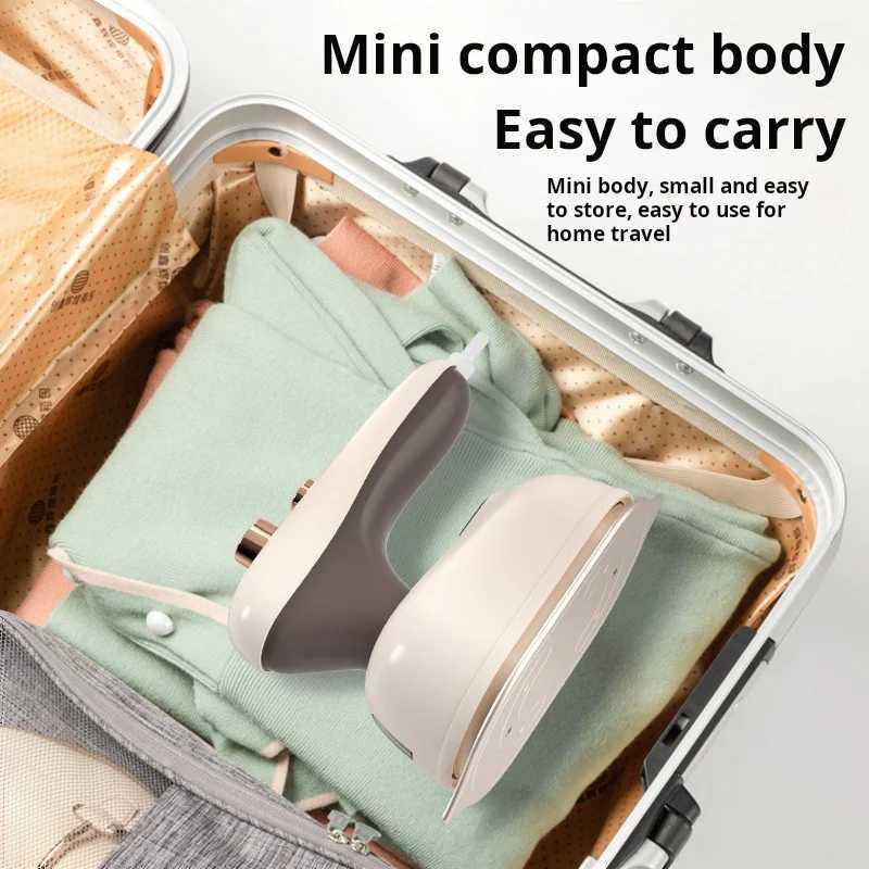 40W Mini Steam Ironing Hine Handheld 180 Rotating Folding Clothing Steam Quick Wrinkle Removal Travel He Steam Ironing Y241101