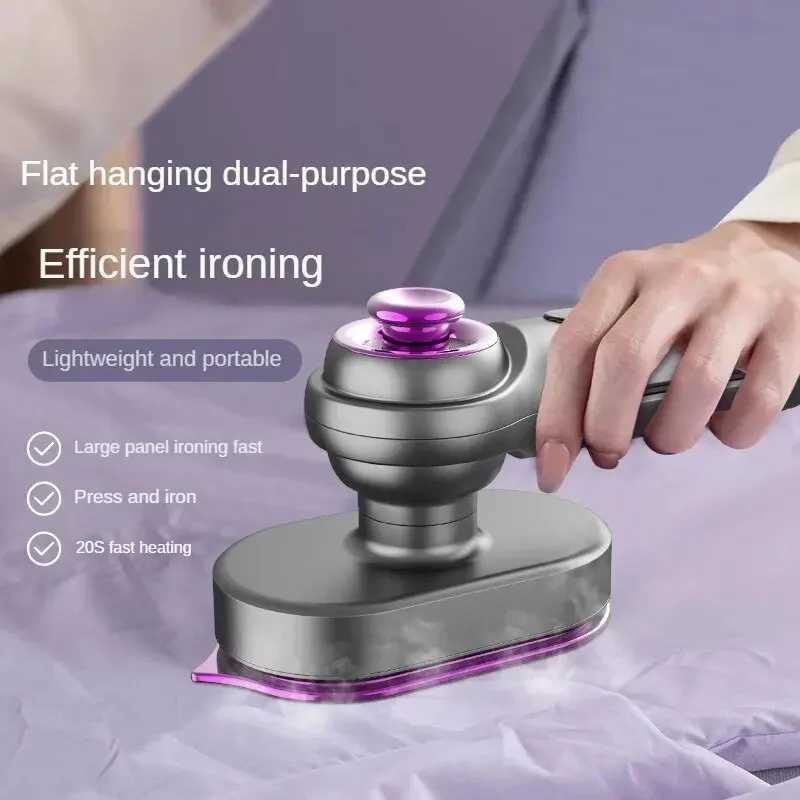 Portable handheld hanging ironing mini electric ironing suitable for travel dry and wet ironing steam engine dormitory Y241101