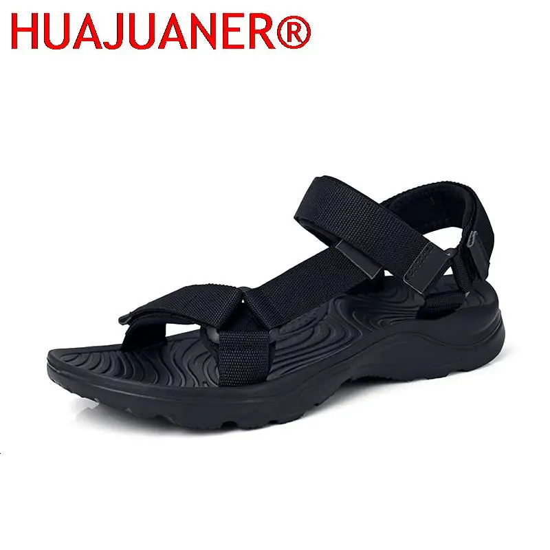 2025 new Fashion Outdoor Lightweight EVA Sole Breathable Sandy Beach Men Sandals Garden Shoes Summer High Quality Clogs Big Size 240322