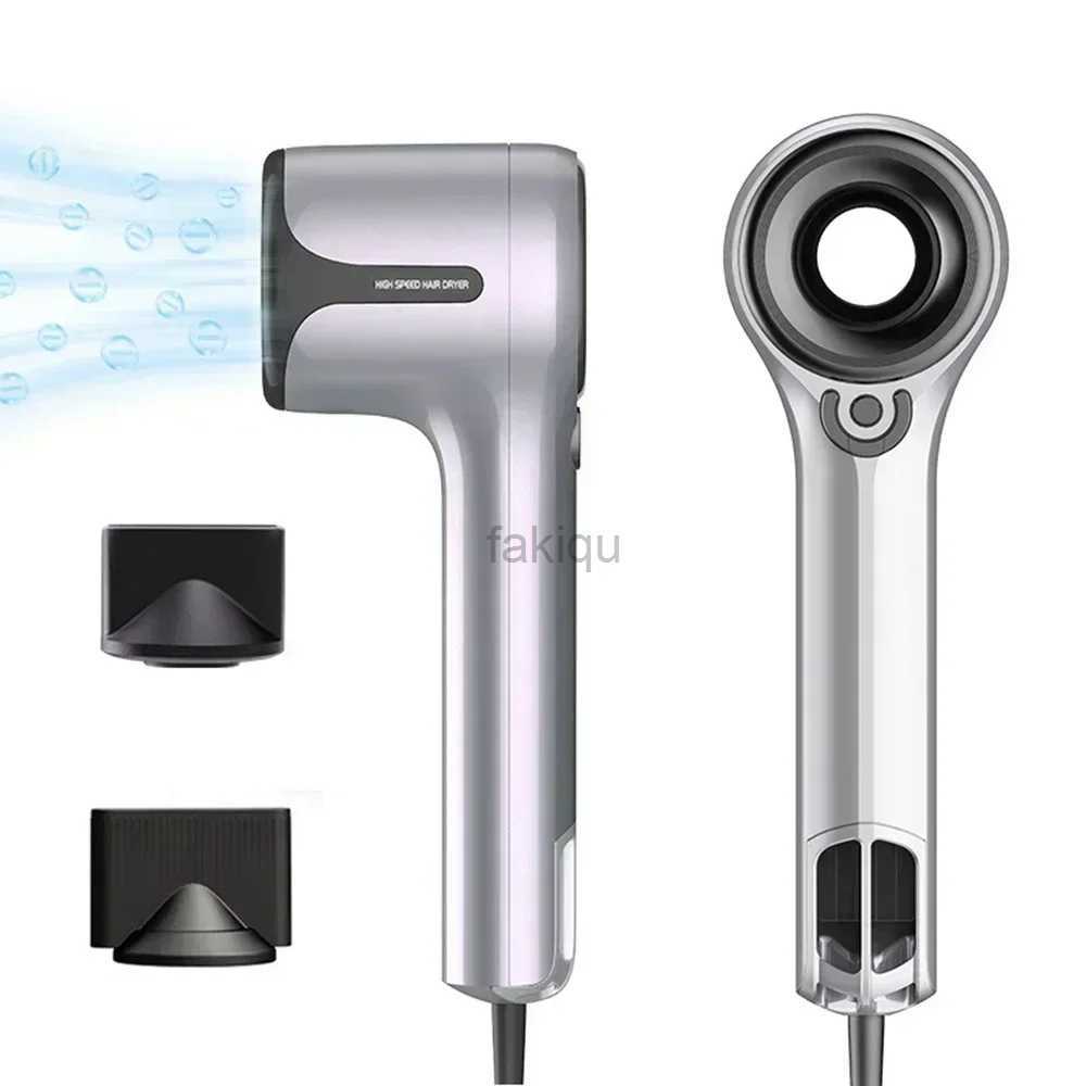 Hair Dryers Leafless Professional 110000rpm Hair Dryer Negative Ion High Speed Electric Hair Dryer Salon Style Blower Styling Tools Powerful 240401