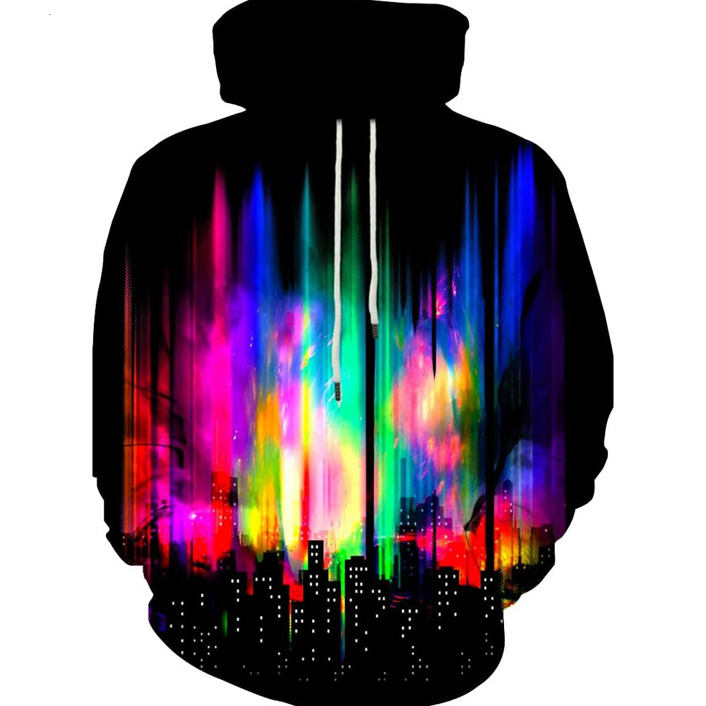 Hoodie for Mens Womens Unisex Colorful Graphic Hoodies 3D Print Cool Sweatshirt Cool Design with Pocket for Men and Women Graphic trend coolTrendy War
