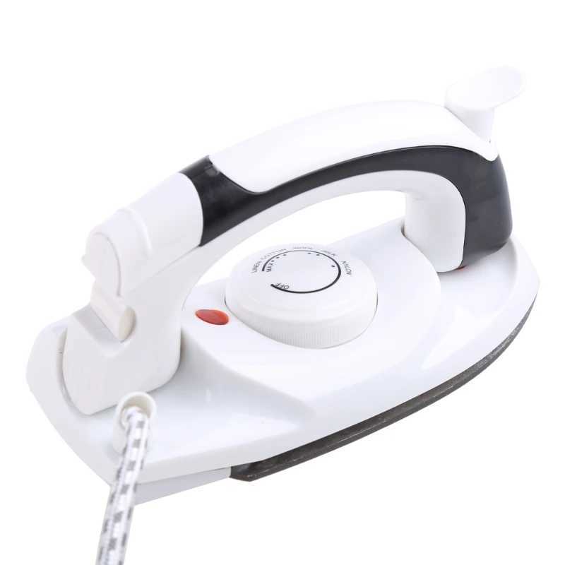 Mini portable foldable electric steam iron suitable for clothing with 3-speed bottom plate handheld flat iron he travels and sings while descending Y2
