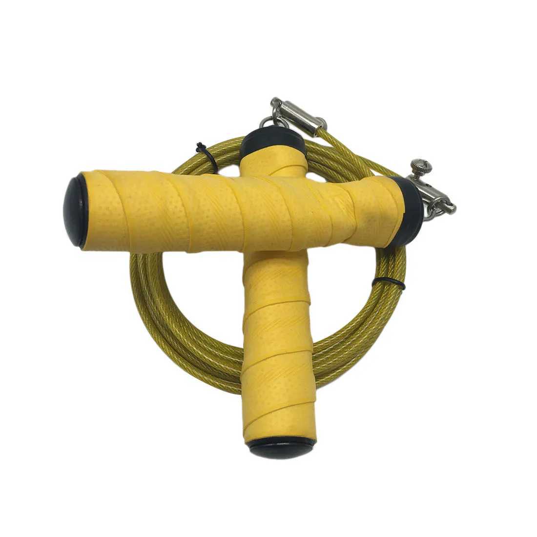 Steel wire heavy-duty jumper speed Fitn rope solid PVC rubber coated bearing high-speed cabW241101