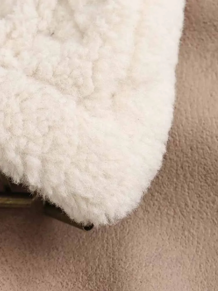 TRAF European and American autumn womens French n fashionable versatile doublesided short jacket 241031