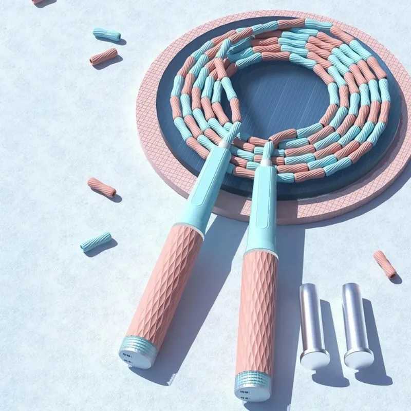 Non slip skipping rope Profoundal Portab Not Entangd skipping rope for boys and girls Soft Bead Home Gym Crossfit Fitn skipping ropeW241101