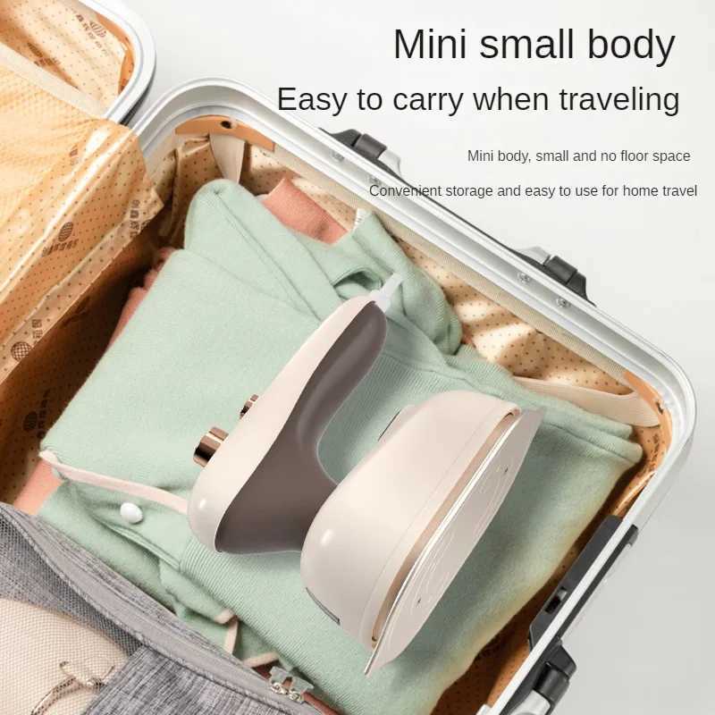 Portable 2-in-1 mini iron handheld steam iron suitable for business dry and humid can remove fabric wrinkles. Y241101