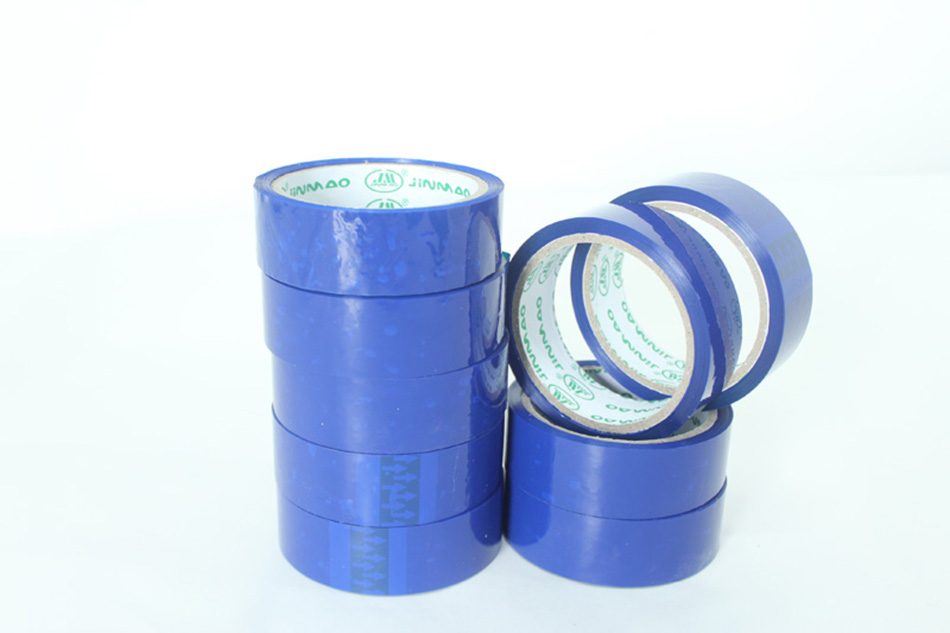 Factory direct blue sealing tape large roll goods marking express sealing packing wholesale