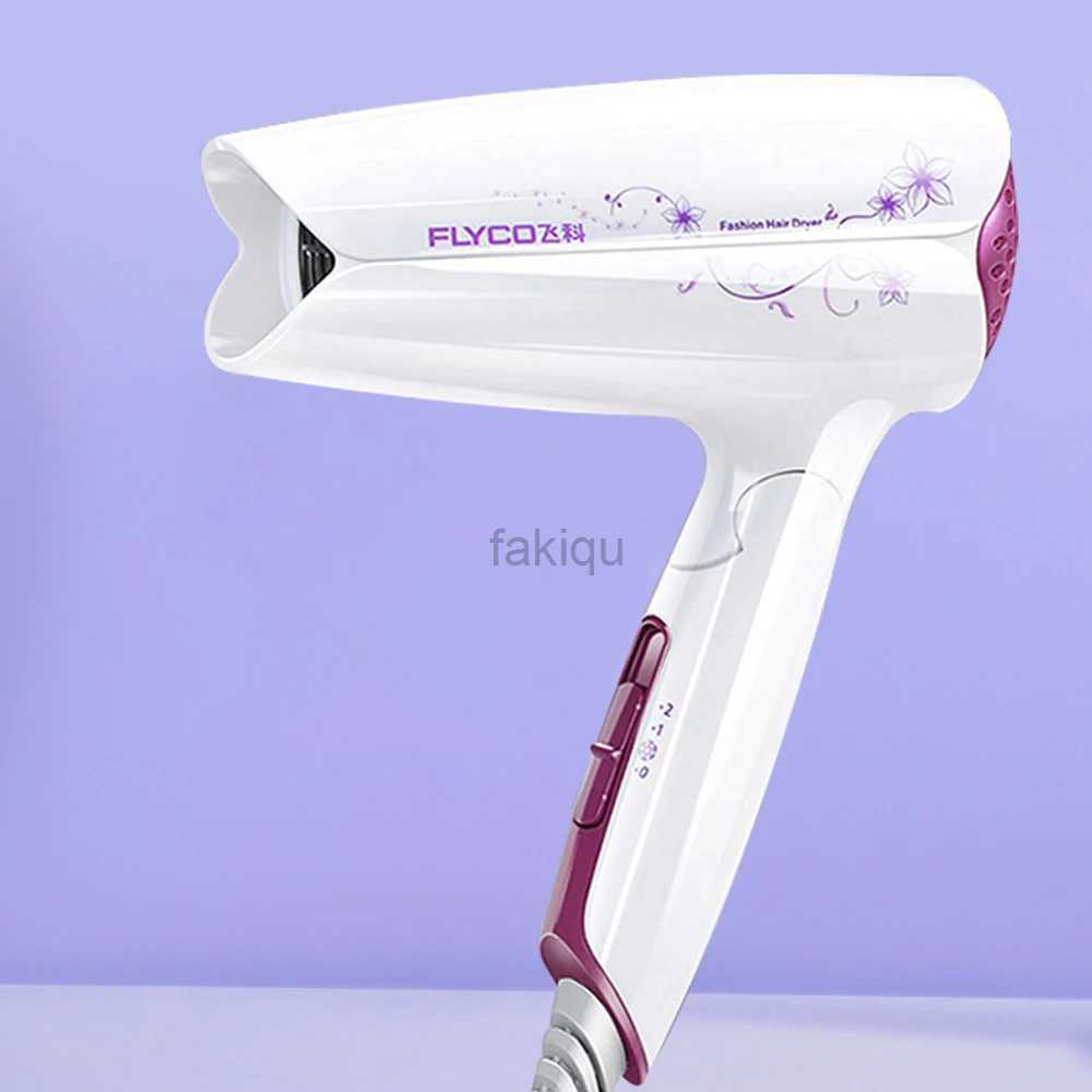 Hair Dryers FLYCO Hair Dryer Household Hair Dryer Heating and Cooling Air Hair Dryer Household Appliances High Power Hot Wind Low Noise 240401