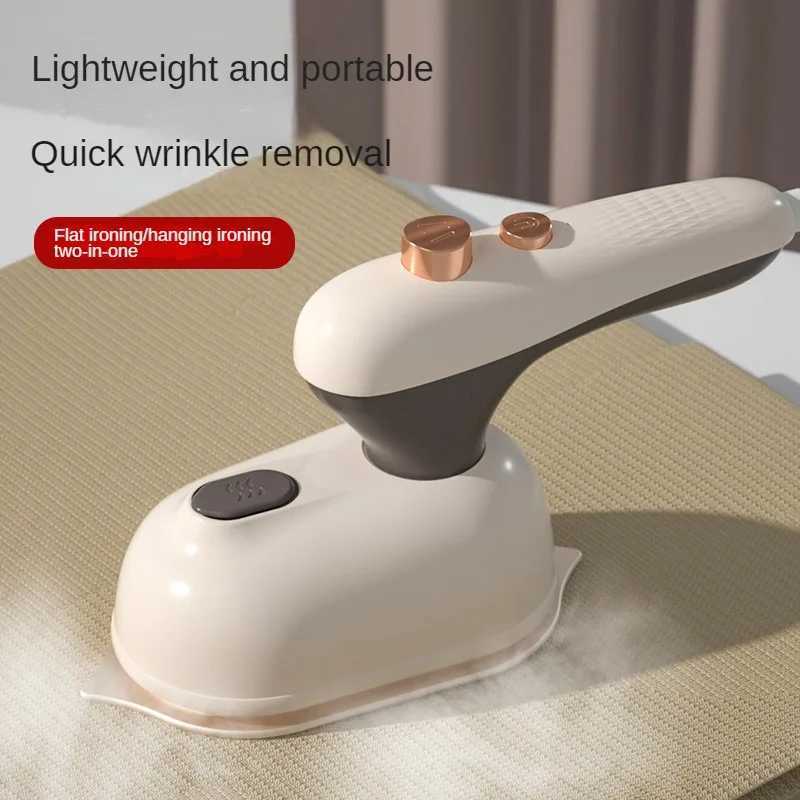 Portable 2-in-1 mini iron handheld steam iron suitable for business dry and humid can remove fabric wrinkles. Y241101