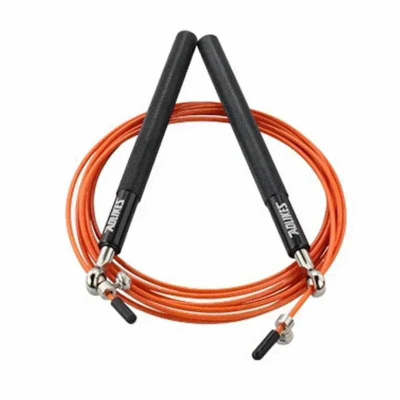 1 piece of Crossfit Speed Jump Rope professional ski rope for MMA boxing fitness skiing training with handbagW241101