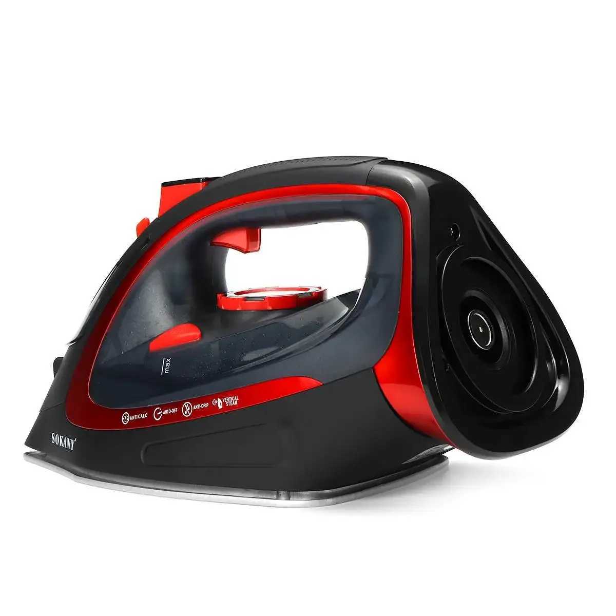 2400W Electric Steam Iron 220V Cordless Charging Steam Iron 5-speed Adjustable Clothing Iron ABS+Ceramic Base Plate Y241101
