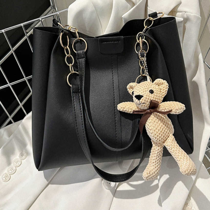 Shoulder Bags Large Capacity Bag WoMens Versatile Trendy Tote Bag Commuting Bag College Student Shoulder Bag Shopping Bag 241015