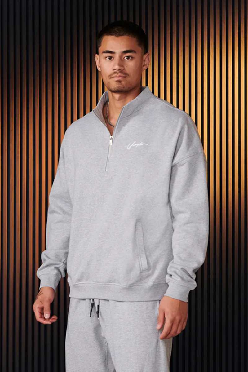 YOUNG LA New American Mens Large Stand up Collar Zipper Loose Hoodie Gym Running Training Clothes Sweatshirt X241031